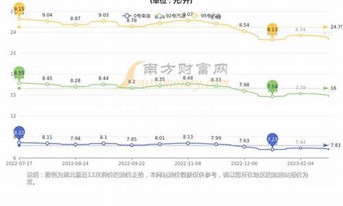 湖北油价2017年_湖北油价表